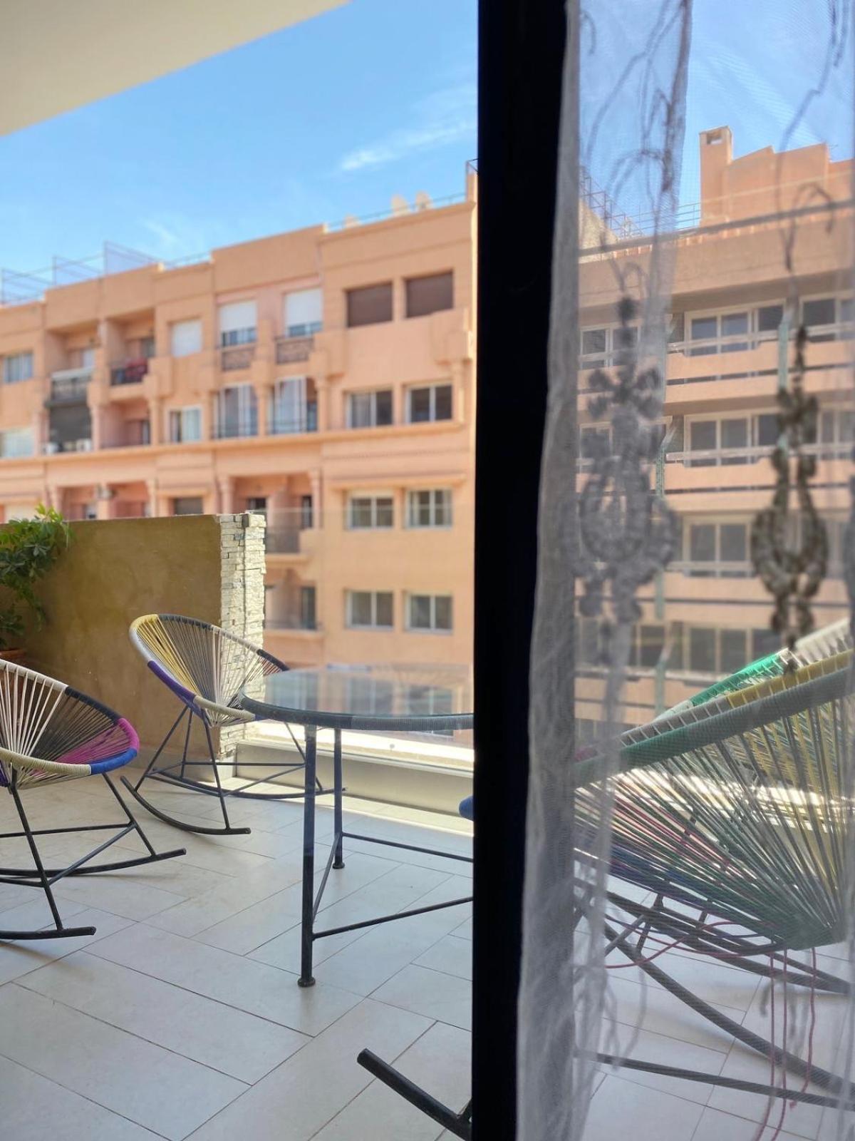 Appartement Marrakech Gueliz Marrakesh Exteriör bild